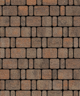 Тротуарная плитка КЛАССИКО - Листопад гранит Клен, комплект из 3 видов плит